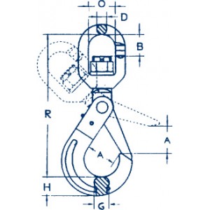 Swivel Self Locking Hook Swivel Self Locking Hook